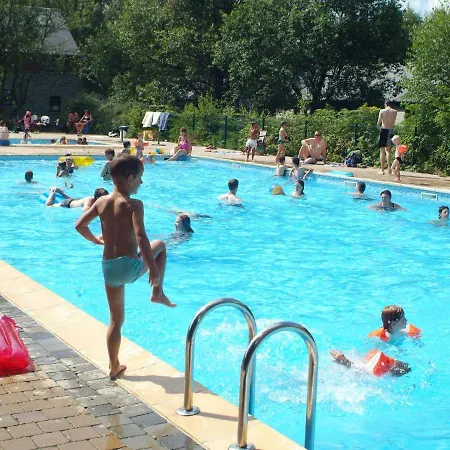 Tidy Holiday With A Terrace Located In The Ourthedal Vakantiehuis Wibrin